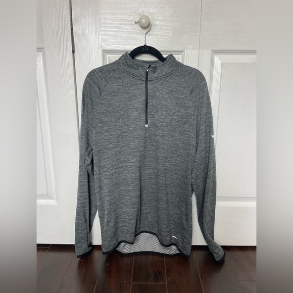 Men’s Champion Half Zip Long Sleeve - Picture 1 of 4
